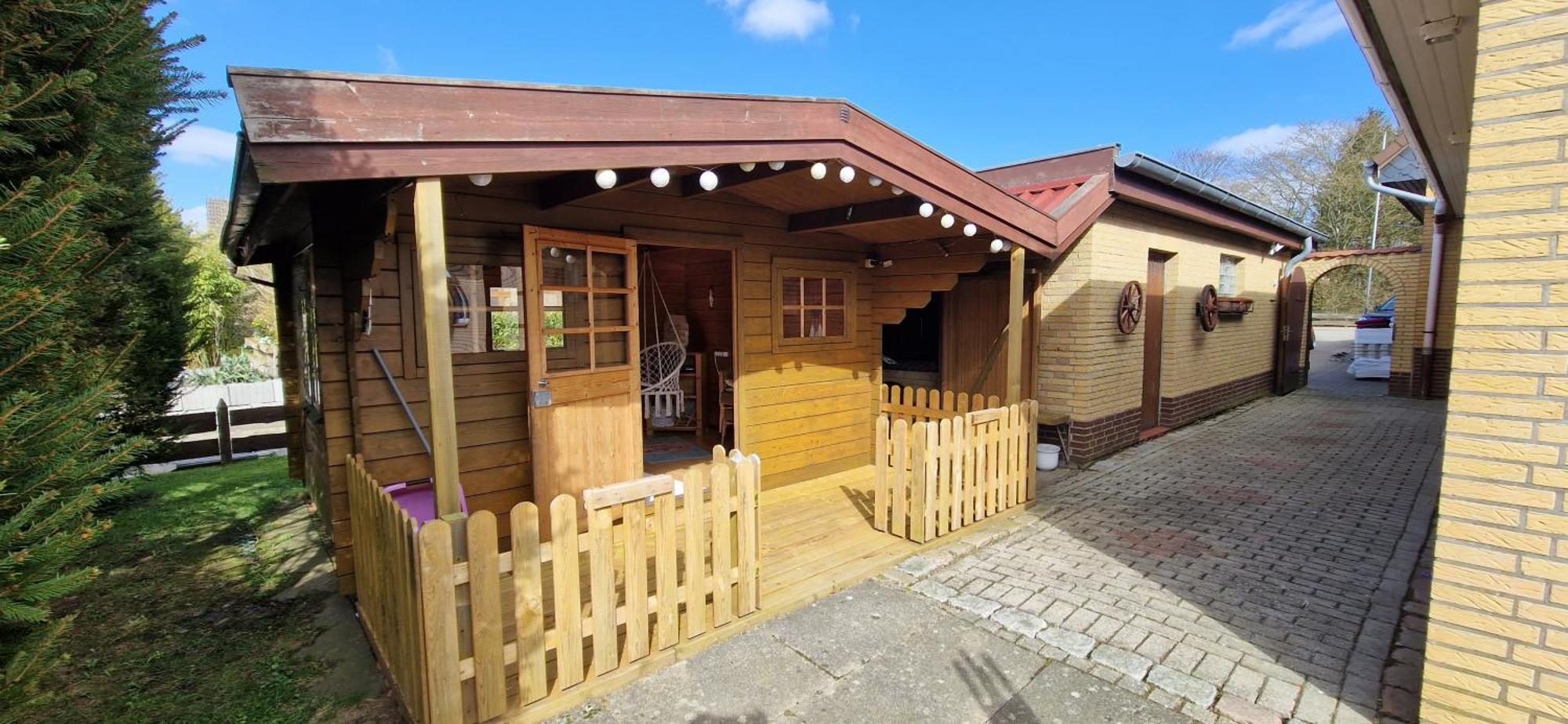 Familienfreundlicher Ferienbungalow Sunnyside Glasau Exterior foto