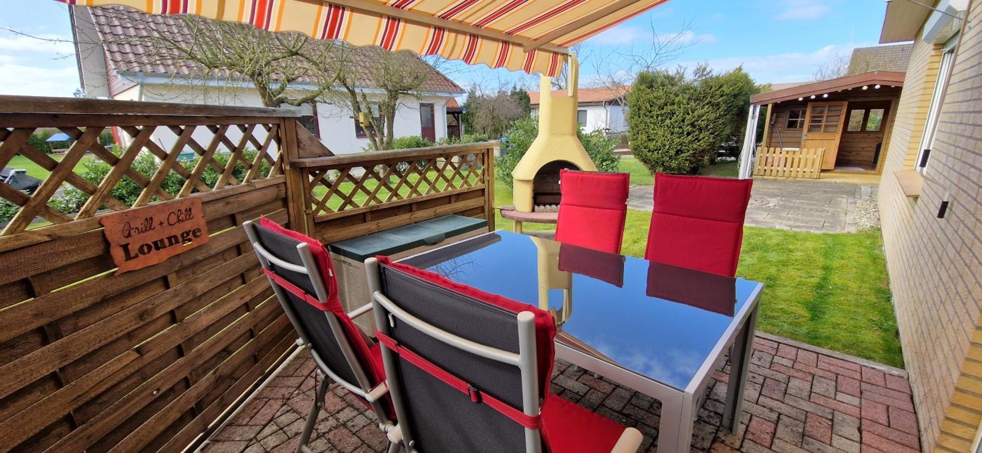 Familienfreundlicher Ferienbungalow Sunnyside Glasau Exterior foto