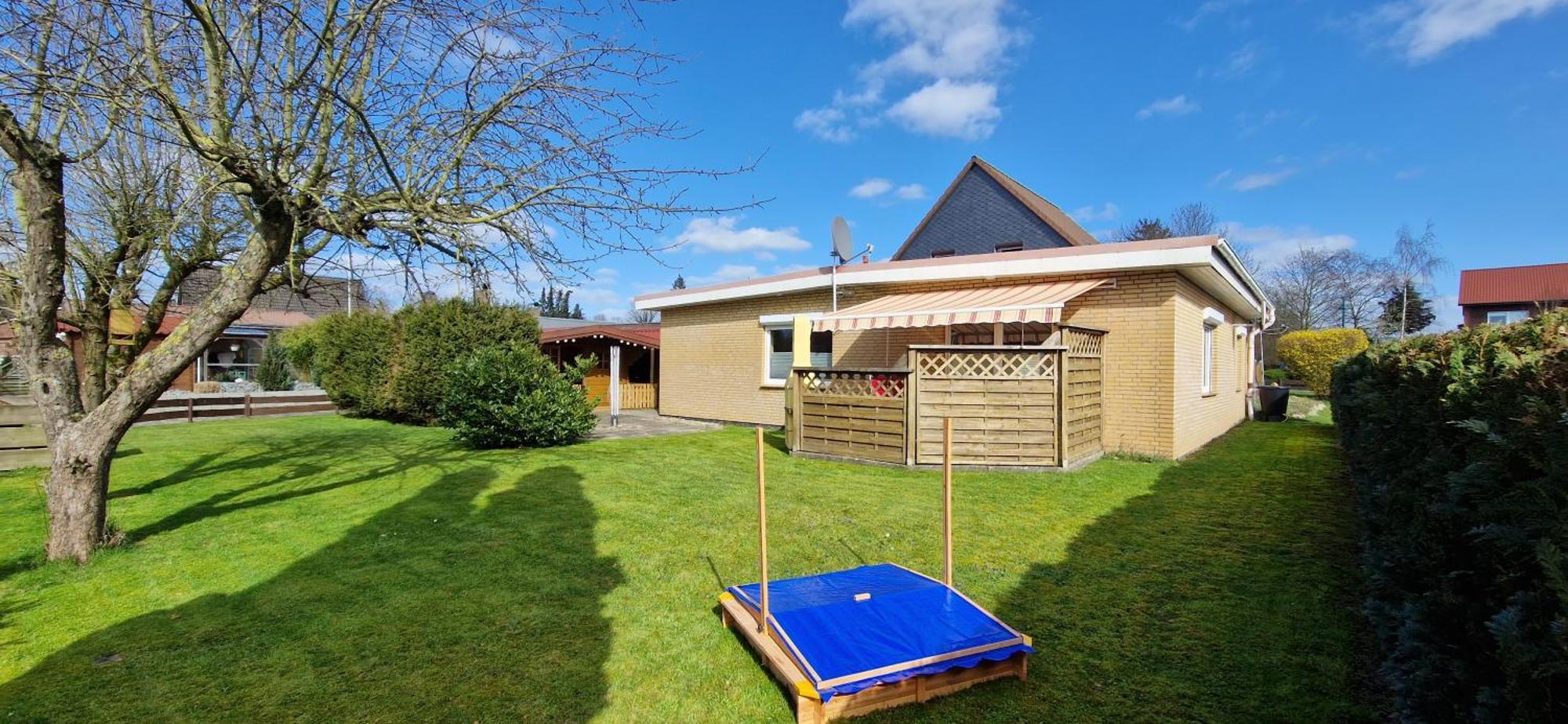 Familienfreundlicher Ferienbungalow Sunnyside Glasau Exterior foto